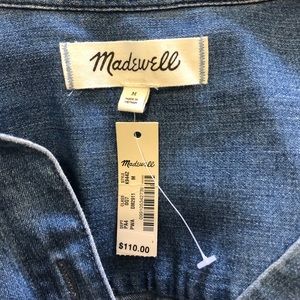 NWT Madewell Denim Dress